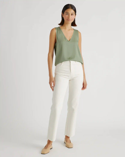 Washable Stretch Silk Tank