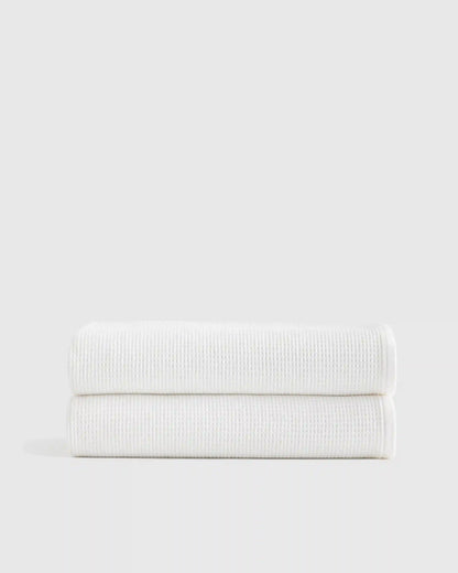 Turkish Waffle Terry Bath Sheet (Set of 2)