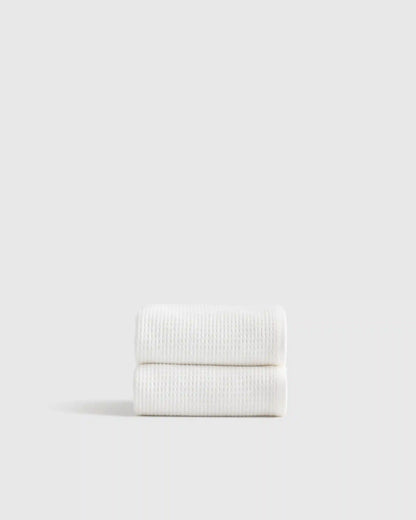 Turkish Waffle Terry Hand Towel (Set of 2)