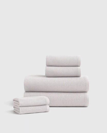 Turkish Waffle Terry Bath Towel Bundle