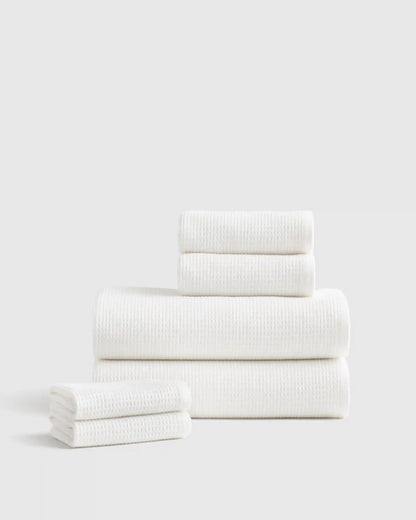 Turkish Waffle Terry Bath Towel Bundle