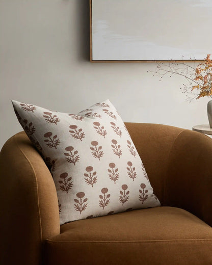 Reversible Block Print Pillow Cover (Set of 2)