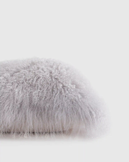 Luxe Mongolian Lamb Lumbar Pillow Cover (Set of 2)