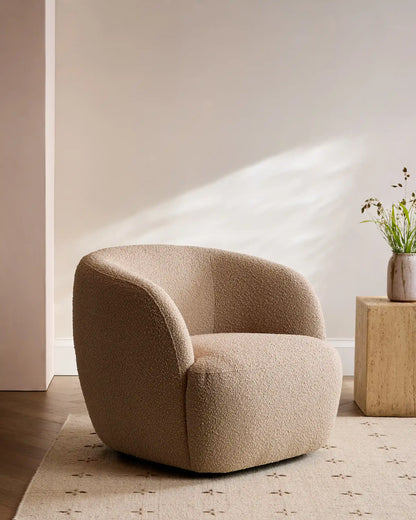 Performance Boucle Swivel Chair