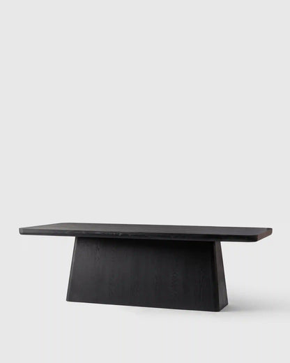 Rustic Oak Plinth Dining Table