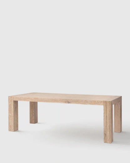 Reclaimed Oak Parsons Dining Table