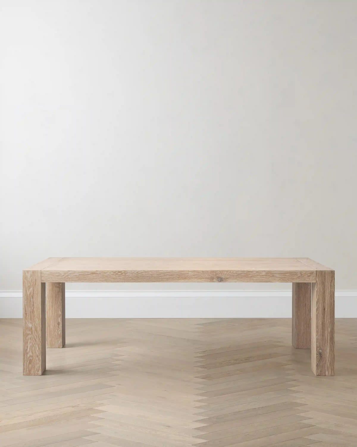 Reclaimed Oak Parsons Dining Table