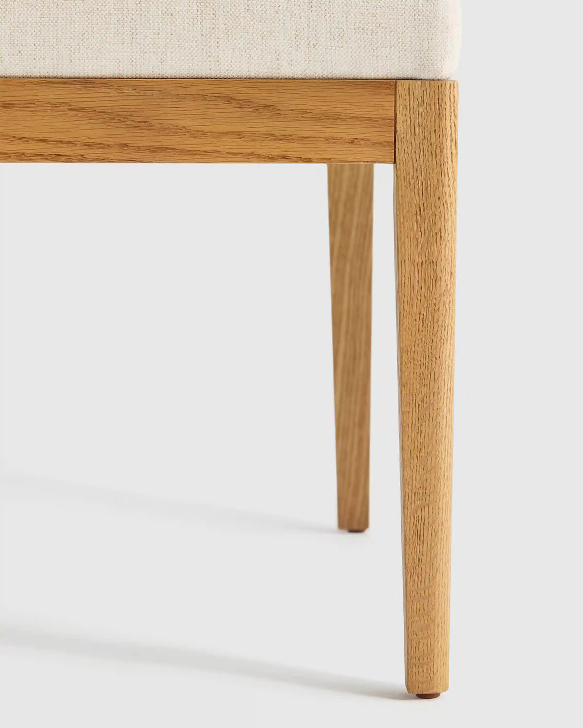 Performance Fabric Dining Chair with Solid Oak Legs (Set of 2)
