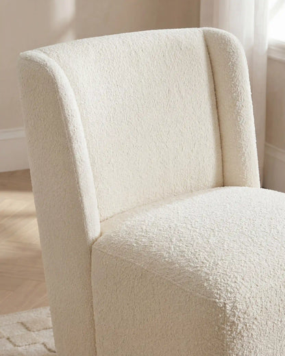 Performance Boucle Shelter Back Dining Chair