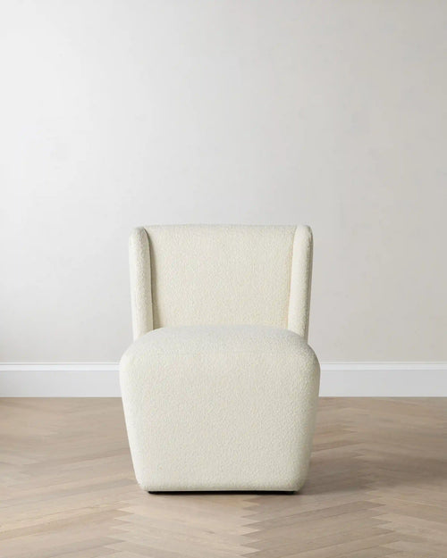 Performance Boucle Shelter Back Dining Chair