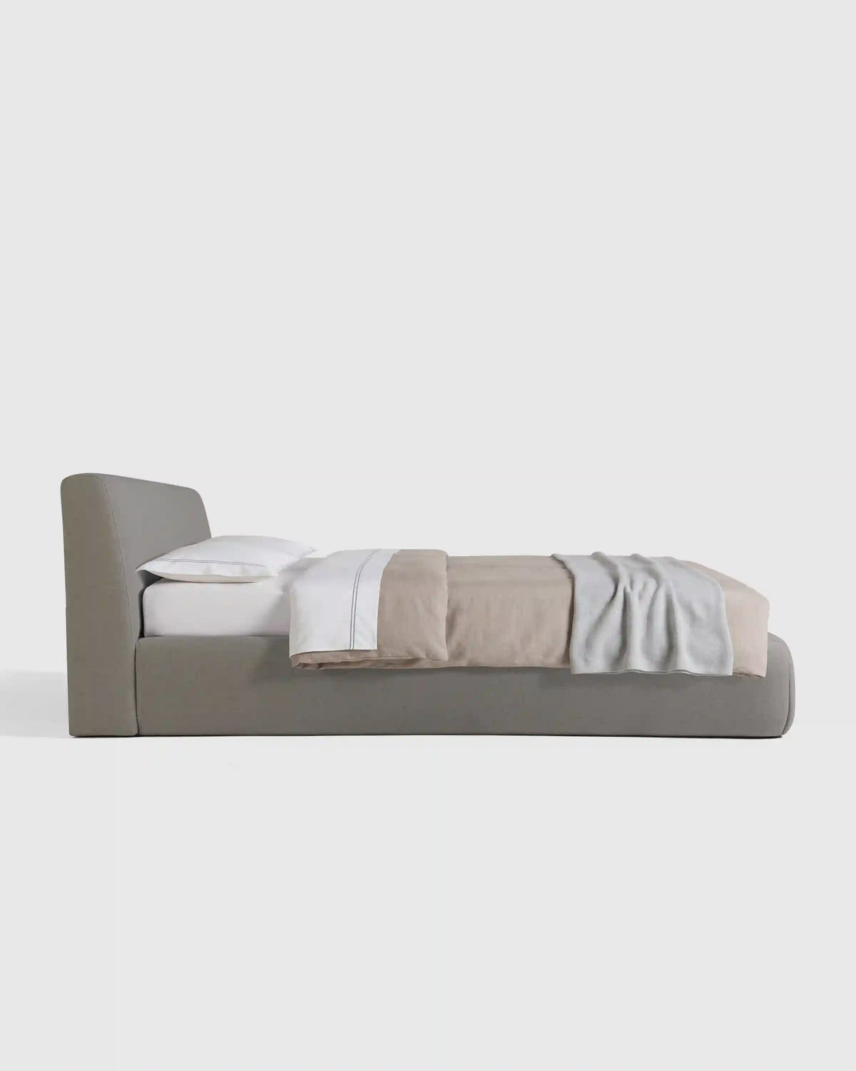 Plush Low Profile Platform Bed