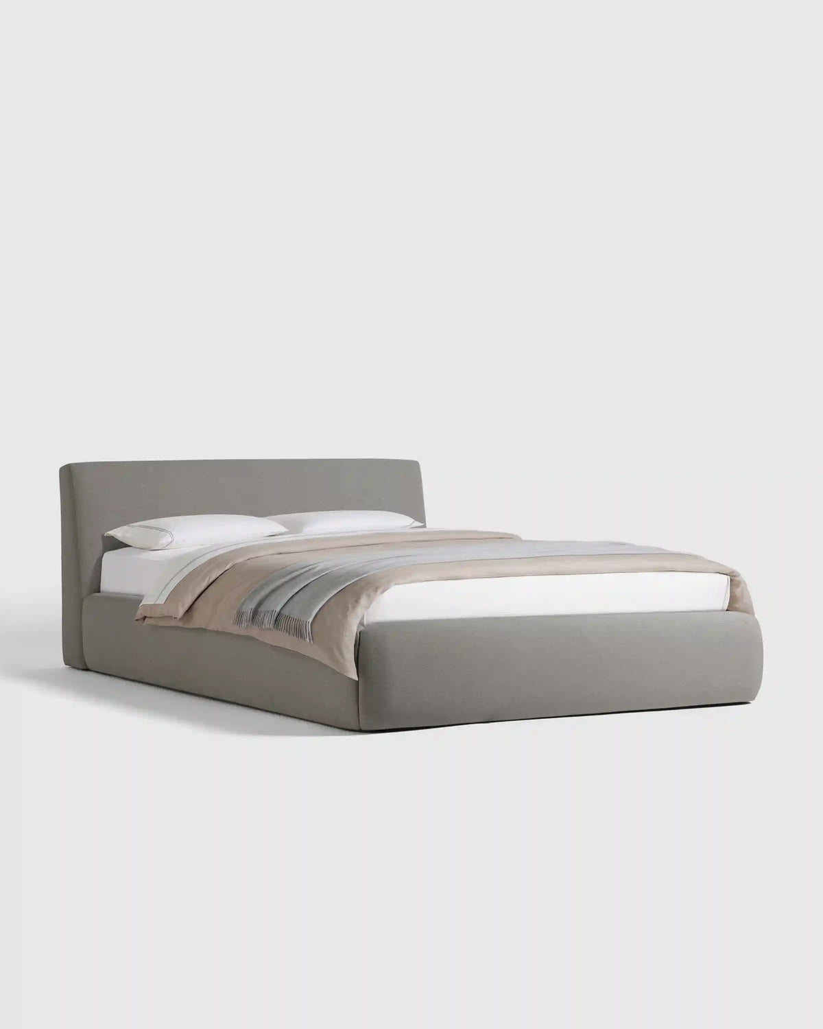 Plush Low Profile Platform Bed