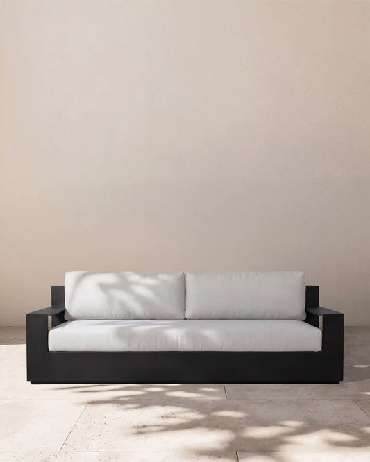 Powder-Coated Aluminum Outdoor Sofa