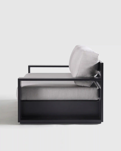 Powder-Coated Aluminum Outdoor Sofa