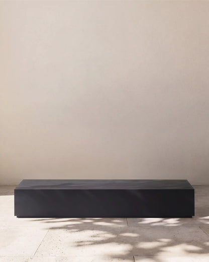 Powder-Coated Aluminum Outdoor Coffee Table