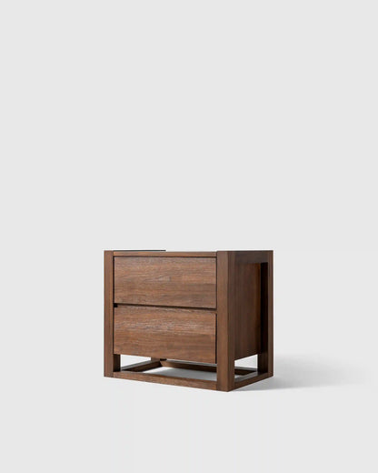 Solid Wood Frame Nightstand
