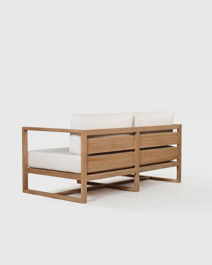 Linear Solid Teak Outdoor Sofa