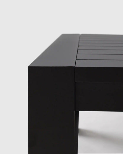 Linear Aluminum Outdoor Coffee Table