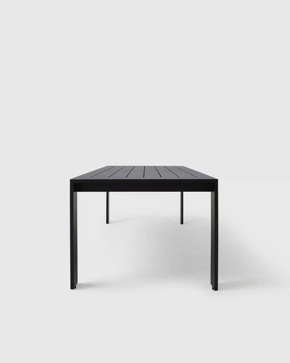 Linear Aluminum Outdoor Dining Table