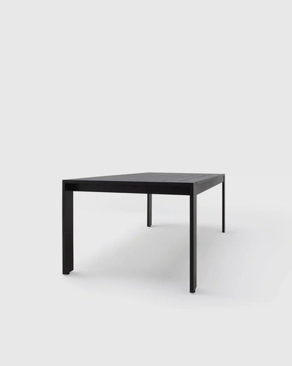 Linear Aluminum Outdoor Dining Table