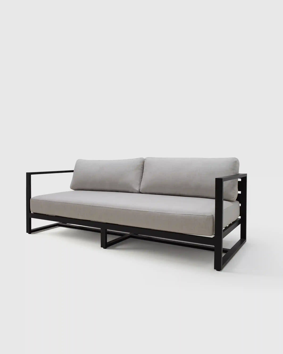 Linear Aluminum Outdoor Sofa