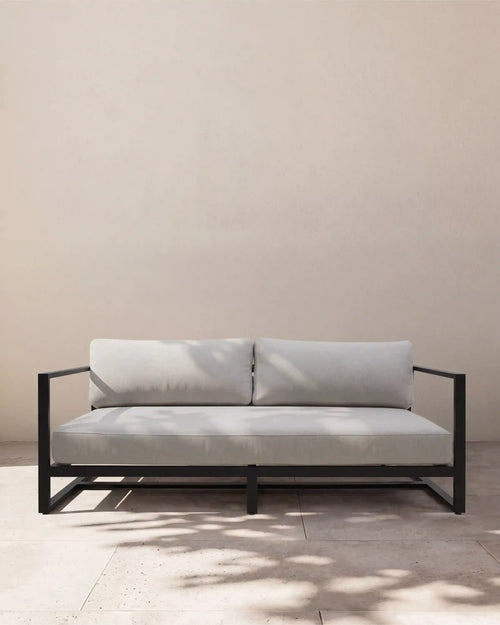 Linear Aluminum Outdoor Sofa