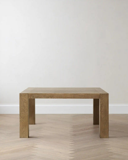 Reclaimed Oak Parsons Square Dining Table