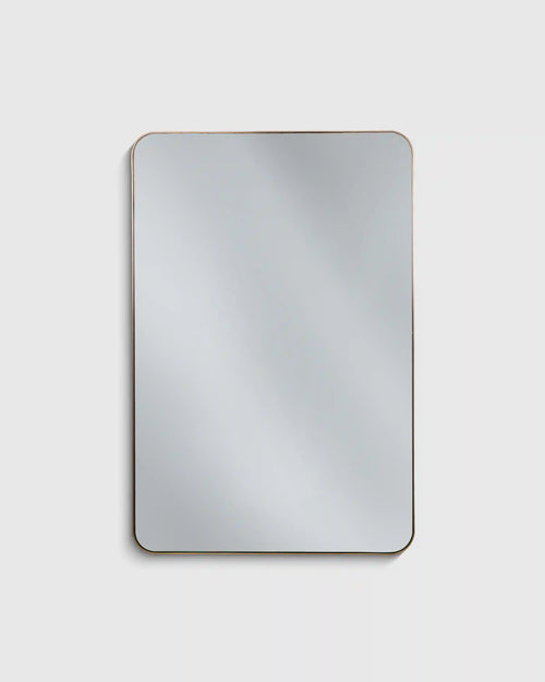 Rectangle Metal Framed Wall Mirror