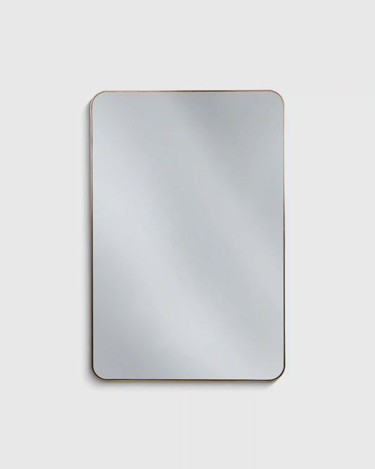 Rectangle Metal Framed Wall Mirror