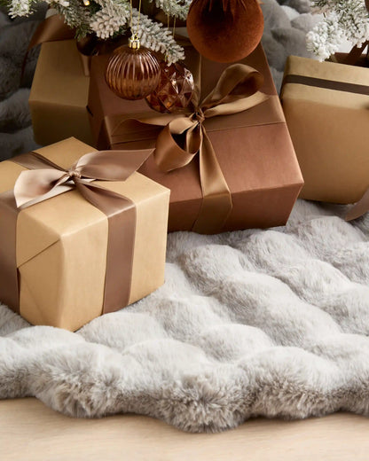 Faux Fur Tree Skirt