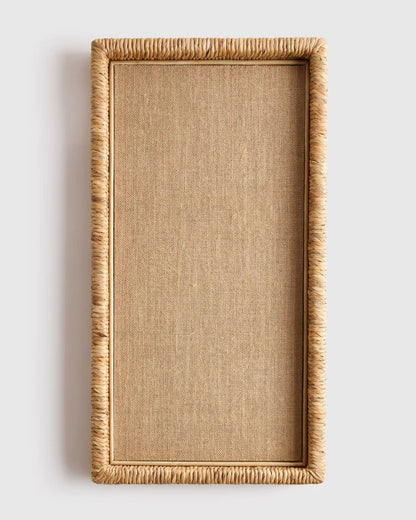 Handwoven Rectangular Decorative Tray