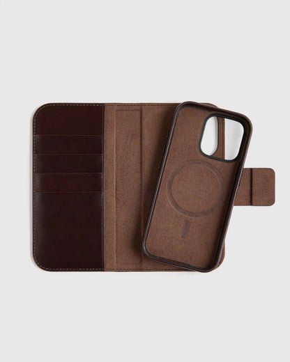 Italian Leather Phone 2-in-1 Folio Case