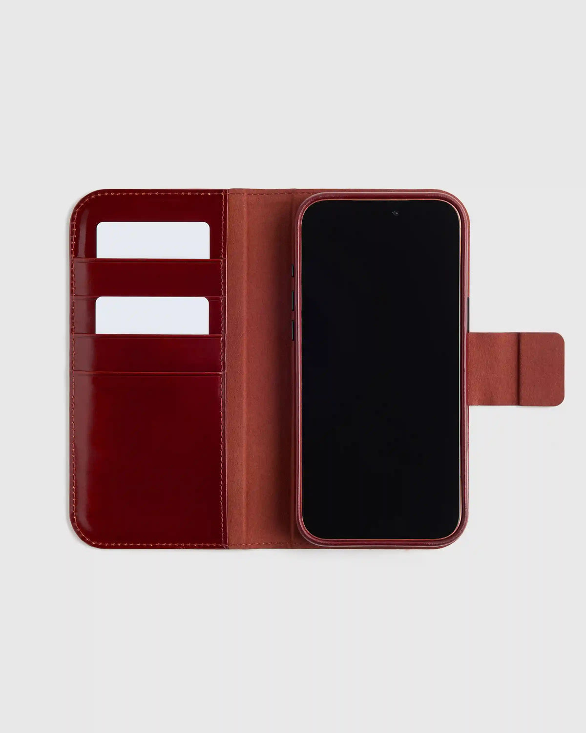 Italian Leather Phone 2-in-1 Folio Case