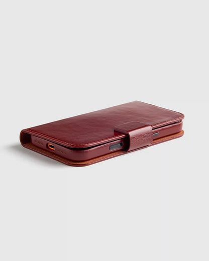 Italian Leather Phone 2-in-1 Folio Case