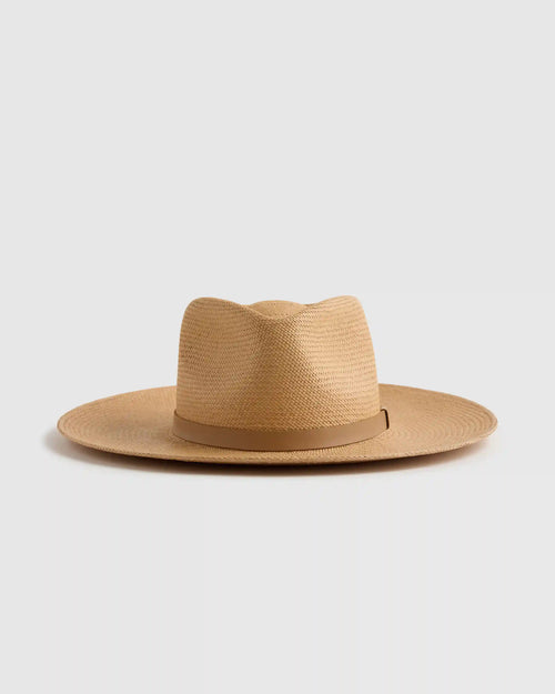 Toquilla Straw Wide Brim Panama Hat