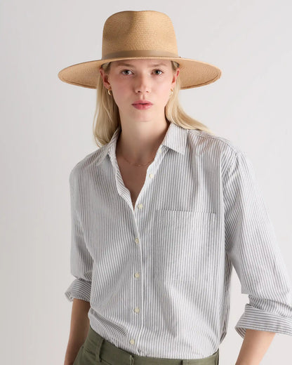 Toquilla Straw Wide Brim Panama Hat