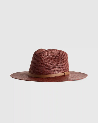 Toquilla Straw Crochet Fedora
