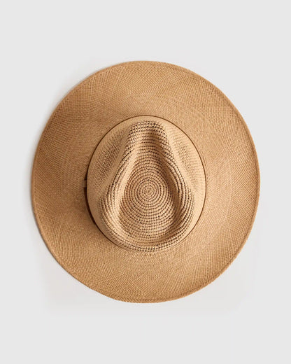 Toquilla Straw Crochet Fedora