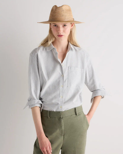 Toquilla Straw Crochet Fedora