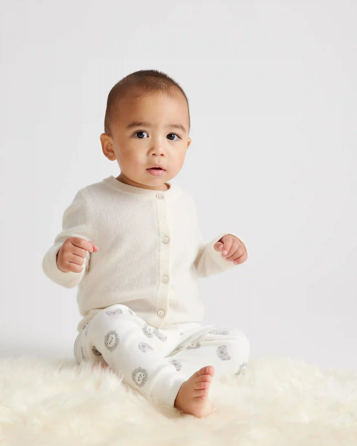 Washable Cashmere Cardigan