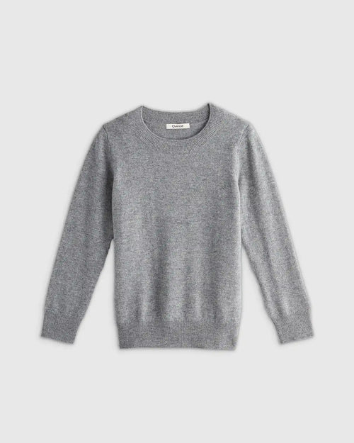 Washable Cashmere Crewneck Sweater