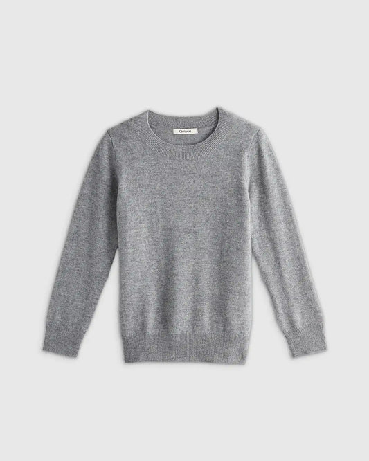 Washable Cashmere Crewneck Sweater