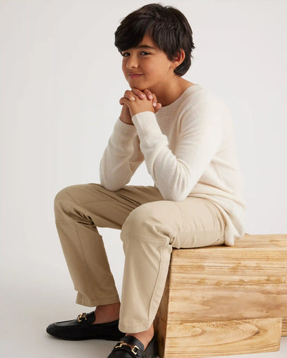 Washable Cashmere Crewneck Sweater