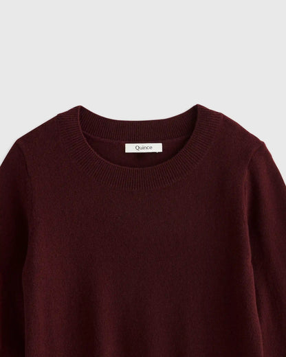 Washable Cashmere Crewneck Sweater