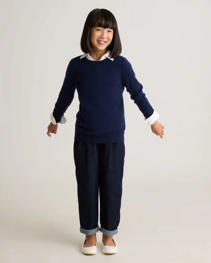 Washable Cashmere Crewneck Sweater