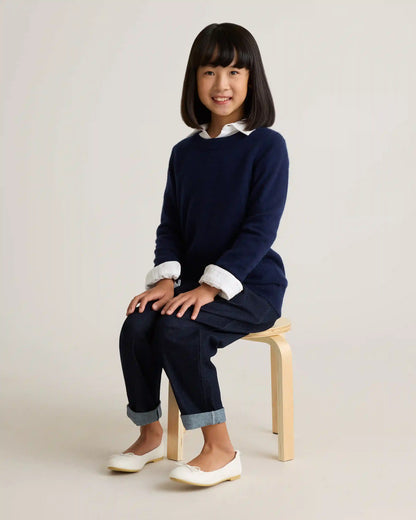 Washable Cashmere Crewneck Sweater
