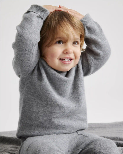 Washable Cashmere Crewneck Sweater