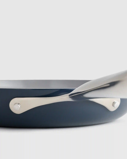Ceramic Nonstick Frying Pan Set: 8", 10" & 12"