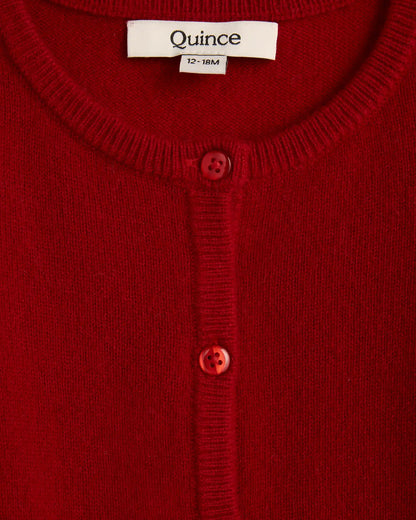 Washable Cashmere Cardigan