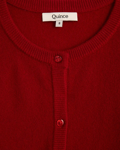 Washable Cashmere Cardigan